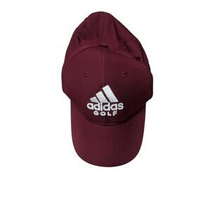 Adidas Cheyenne Mountain Golf Performance Baseball Hat Men Size OSFM Red Whie